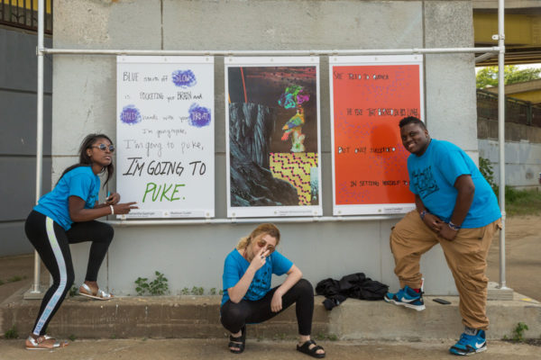 "Expressions" debuted the summer of 2016 as a project by the 2016 Senior Class of Pittsburgh Creative and Performing Arts (CAPA) high school. The exhibit combined art and poetry created by CAPA visual and literary arts majors.